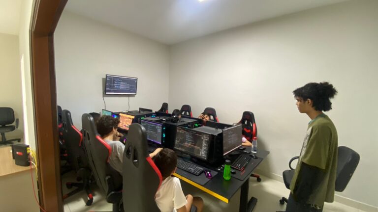 Imagem real da nossa sala de aula